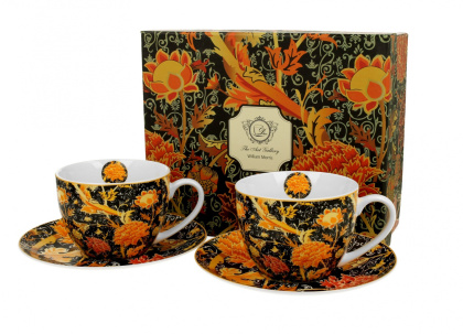 2 filiżanki ze spodkami 280ml William Morris - Cray Floral