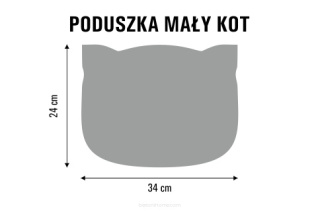 Poduszka Koty - NERO M