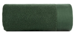 Ręcznik RISO ciemno zielony 50x90 - Eurofirany