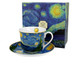 Filiżanka jumbo ze spodkiem 400ml STARRY NIGHT by Vincent Van Gogh