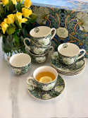 Filiżanki ze spodkami 280 ml komplet 6 szt. William Morris- PIMPERNEL Filiżanki ze spodkami 280 ml komplet 6 szt. William Morris- PIMPERNEL