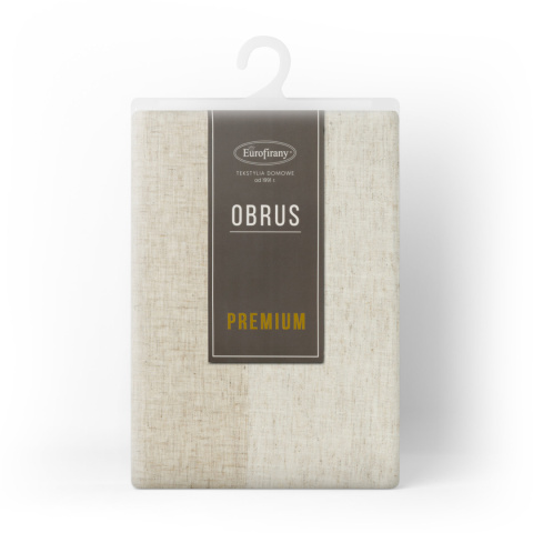 Obrus NATURA 10 naturalny 140x300cm Eurofirany