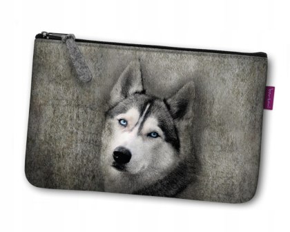 Kosmetyczka z filcu - POCKET HUSKY