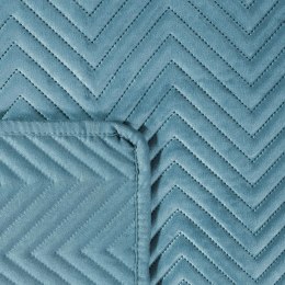 Narzuta SOFIA niebieska pikowana 70x160 Eurofirany