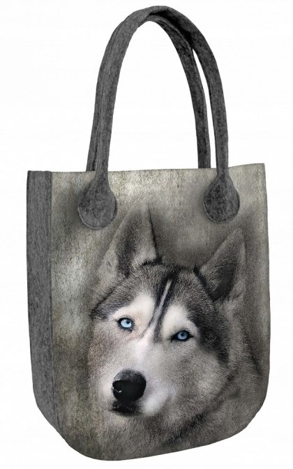 Torba z filcu - CITY HUSKY