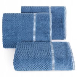 Ręcznik CALEB niebieski 70x140 - Eurofirany