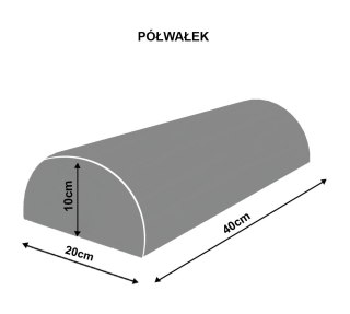 Półwałek Enigma 10x40 cm pianka termoelastyczna