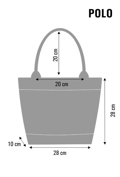 Torba filcowa POLO Ikebana