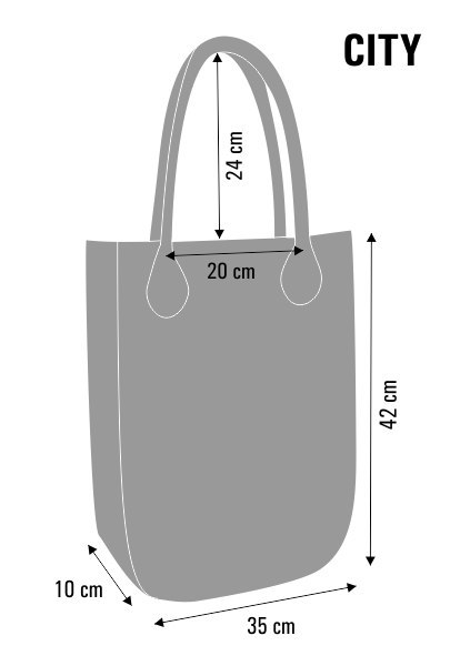 Torba filcowa CITY Cube