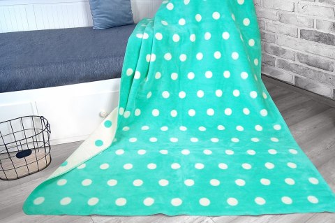 Koc FUNNY MIĘTOWY 150x200 Greno BIELBAW Koc FUNNY MIĘTOWY 150x200 Greno BIELBAW