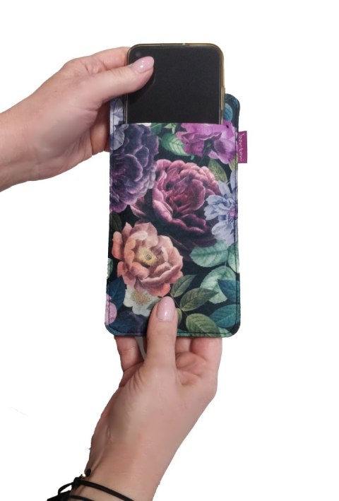 Etui na smartfon XXL antracyt AMAZONIA