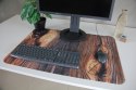 Podkładka na biurko Drewno 50x70 cm