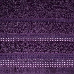 Ręcznik POLA Śliwkowy 70x140 - Eurofirany