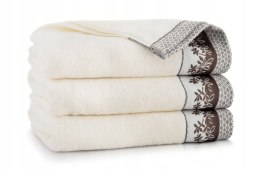 Ręcznik Zwoltex - Laura KREMOWY 50x90