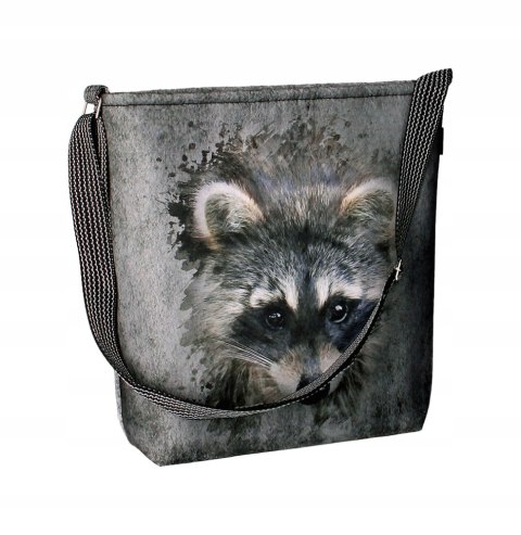 Torba z filcu - FUNKY RACOON