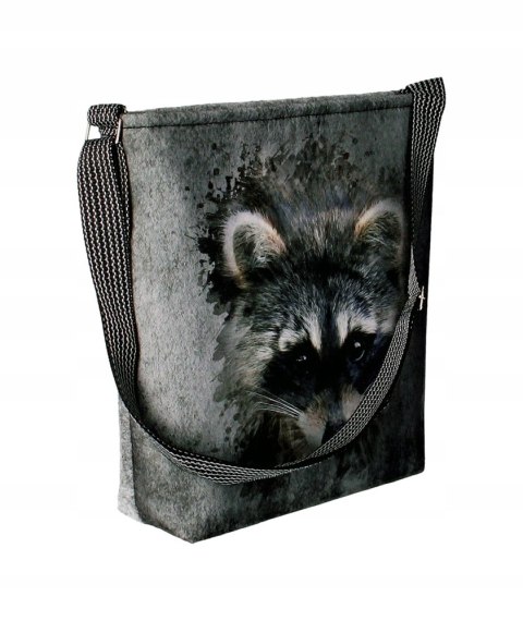 Torba z filcu - FUNKY RACOON