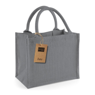 Torba z juty Mini Gift Graphite Grey Graphite Grey