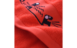 Ręcznik Zwoltex - Oczaki truskawkowy 50x70