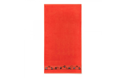 Ręcznik Zwoltex - Oczaki truskawkowy 70x130