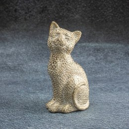 Figurka dekoracyjna złota Kot