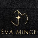 EVA MINGE Ręcznik bawełniany czarny 70x140 Gaja EUROFIRANY