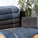 Gruby ręcznik bawełniany SALADO turkusowy 50x90 EUROFIRANY