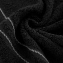 Ręcznik bawełniany EMINA czarny 50x90 Eurofirany