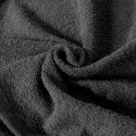 Ręcznik GŁADKI1 czarny 70x140 - Eurofirany