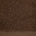 Ręcznik bawełniany GŁADKI2 brązowy 50x100 - Eurofirany