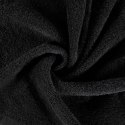 Ręcznik bawełniany GŁADKI2 czarny 100x150 - Eurofirany