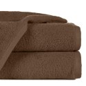 Ręcznik bawełniany GŁADKI2 brązowy 70x140 - Eurofirany