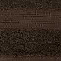 Ręcznik Kaya z ozdobną bordiurą 70x140 brązowy EUROFIRANY