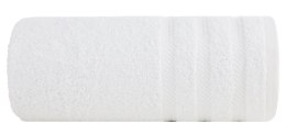 Ręcznik bawełniany miękki VITO biały 70x140 EUROFIRANY