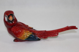 Figurka Papuga Ara Czerwona DUŻA 15x30x9
