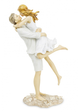 Figurka Romantyczna Para nad Morzem 26x14,5x8,5