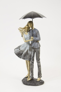 Figurka Romantyczna Para pod Parasolem 41x19x14