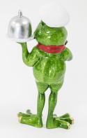 Figurka żaba kucharz 19x10x6