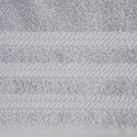 Ręcznik bawełniany miękki VITO srebrny 70x140 EUROFIRANY