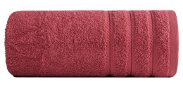 Ręcznik bawełniany miękki VITO ceglaty 50x90 EUROFIRANY