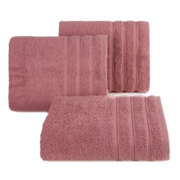 Ręcznik bawełniany miękki VITO pudrowy 70x140 EUROFIRANY