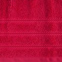 Ręcznik bawełniany miękki VITO amarantowy 50x90 EUROFIRANY