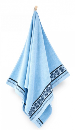 Ręcznik Zwoltex Rondo 2 - BŁĘKIT 70x140