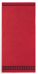 Ręcznik Zwoltex Rondo 2 - CZERWONY 70x140
