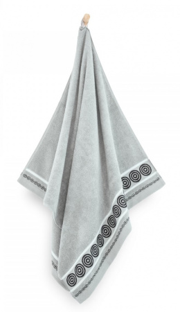 Ręcznik Zwoltex Rondo 2 - JASNY GRAFIT 50x90