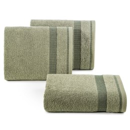 Ręcznik bawełniany RODOS oliwkowy 50x90 EUROFIRANY