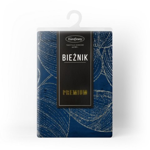 Bieżnik Obrus BLINK 16 granatowy 35x220 Eurofirany