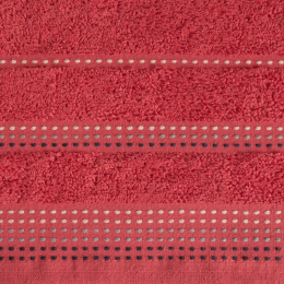 Ręcznik POLA Czerwony 50x90 - Eurofirany