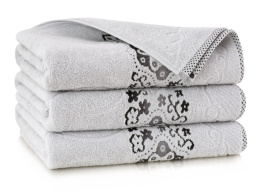 Ręczniki Zwoltex Victoria - STALOWY 50x100