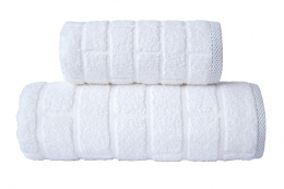 Ręcznik BIELBAW - BRICK biały 50x90 GRENO