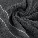 Ręcznik bawełniany EMINA grafitowy 50x90 Eurofirany
